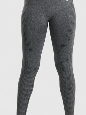 Gymshark Vital Seamless 2.0 Performance Leggings - Dark Gray  Size XS